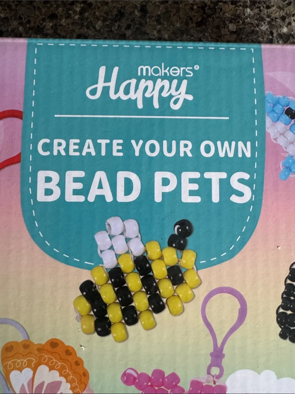 Create Your Own Bead Pets Craft Kit - Like NEW
